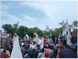 Aksi Unjuk rasa Masyarakat Way Pisang Tuntut Tuntaskan Reforma Agraria