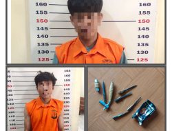 Unit Reskrim Polsek Kalianda Bersama Tekab 308 Ringkus Dua Pelaku Curat