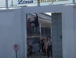 Lapas I Madiun Perbaiki Pintu Gerbang Portir 3 Untuk Peningkatan Keamanan