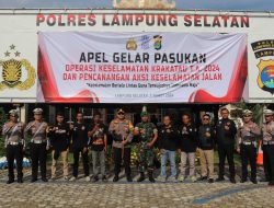 Lima Sasaran Operasi Keselamatan 2024 Polres Lampung Selatan
