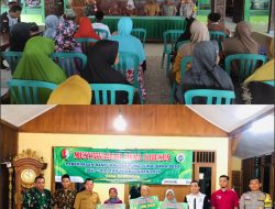 Bhabinkamtibmas dan Bhabinsa Dampingi Penyaluran BLT DD Desa Wonocolo dan Desa Kawengan Kec. Kedewan