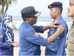 Dinas Damkarmat Lampung Selatan, Gelar Pelatihan Water Rescue Guna Tingkatkan Skill