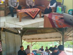 Stop Bullying, Kanit Binmas dan Bhabinkamtibmas Polsek Kedewan Sambang Sekolah dan Tokoh Pemuda Wonocolo