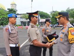Kapolres Tuban Kembali Berikan Kenaikan Pangkat Pada Personelnya