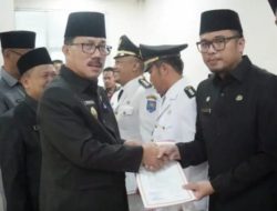 Enam Pejabat Administrator di Lantik Camat Sidomulyo dan Tanjung Sari Diganti
