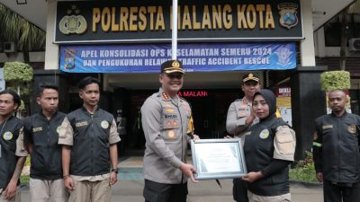 Tekan Fatalitas Lakalantas Polresta Malang Kota Resmikan  Traffic Accident Rescue