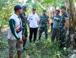 Bersama DKPP, Dandim Bojonegoro Cek Lokasi Sumber Air