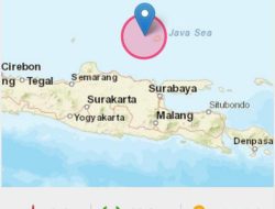 Gempa 6,0 Magnitudo Guncang Wilayah Tuban Jawa Timur