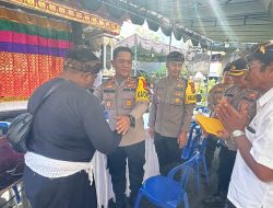 Wujud Implementasi Program Respek Dan Sagita Kapolres AKBP Teguh Melayat Kerumah Personel Yang Istrinya Meninggal Dunia
