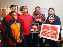 Bupati Lampung Selatan, Menggulirkan Kembali Bantuan Bedah Rumah Untuk Warga Desa Maja Kecamatan Kalianda