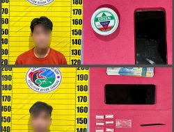 Dua Pelaku Penyelundup Narkoba Jenis Sabu di Tangkap Polisi