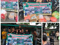 Perkumpulan Wartawan Fast Respon Nusantara Counter Polri Bersama Media Jatim, Giat Berbagi Takjil Gratis Di Surabaya