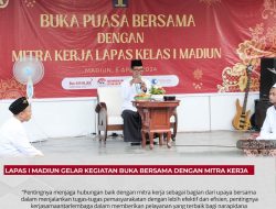 Lapas I Madiun Gelar Kegiatan Buka Bersama Dengan Mitra Kerja