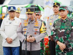 Tindaklanjuti Arahan Presiden, Kapolri Lepas Mudik Gratis Polri Presisi