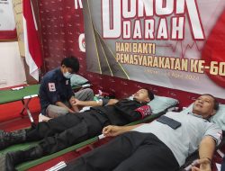 Petugas Lapas Kalianda Sumbang Darah, Kalapas: Semoga Bermanfaat Bagi Masyarakat
