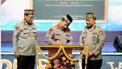 Kapolri Resmikan Komite Olahraga Polri, Wadah Para Polisi Atlet