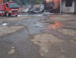 Kebakaran Gudang BBM di Natar, Polisi Lakukan Penyelidikan