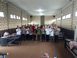 Polres Lampung Selatan Menerima Kunjungan Tim Bidkum Polda Lampung