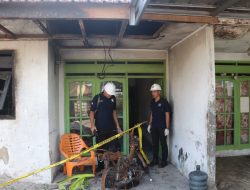 Tim Puslabfor Polri Dalami Kebakaran Gudang BBM Ilegal di Natar