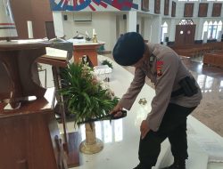 Satbrimob Polda Kalbar Terjunkan Personel Jibom di Setiap Gereja Berikan Rasa Aman