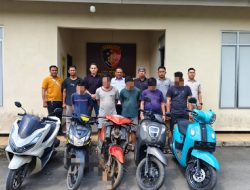 Residivis dan penadah Curanmor di Sikat Polsek Natar