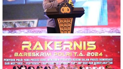 Kapolda Bali hadiri Acara Penutupan Rakernis Bareskrim Polri di Bali