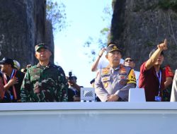 Pastikan Kesiapan, Kapolri dan Panglima TNI Cek Venue World Water