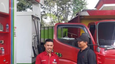 Personil Sat Intelkam Polres Karangasem melaksanakan kegiatan Monitoring Stok BBM bertempat di beberapa SPBU yang berada di Daerah Hukum Polres Karangasem