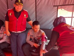 Pastikan Personel Pengamanan WWF Tetap Prima, Polresta Banyuwangi Siagakan Tenaga Medis