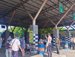 Sukseskan WWF 2024 Personel Gabungan Polresta Sidoarjo Patroli KRYD di Terminal Purabaya Tujuan Bali