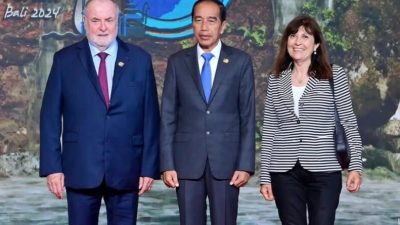 Presiden Jokowi Sambut Para Pemimpin Delegasi KTT World Water Forum ke-10 di Bali