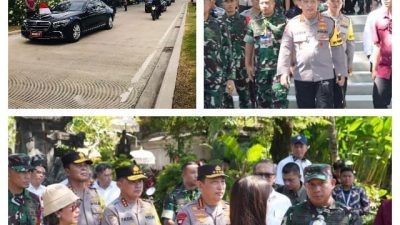 Kapolri dan Kapolda Bali dampingi Presiden RI kunjungi Tahura Mangrove