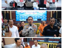 Ungkap Kasus Pencurian, Polres Blitar Kota Berhasil Amankan Dua Pelaku Berikut Tiga Kendaraan