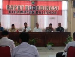 Kecamatan Kalianda Adakan Rapat Koordinasi