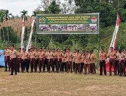 Komandan Kodim 0206/Dairi Letkol Inf Goklas Pirtahan Silaban Buka Kemah Bakti Pramuka Saka Wira Kartika 2024