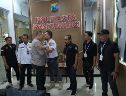 Kunjungan Agus Flores Di Banyuwangi Diterima Kapolresta , Ini Hasil Pembicara 2 Khalifah ini