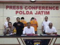 Polda Jatim Berhasil Mengamankan 3 Tersangka Pelaku Penembakan di Tol Waru Sidoarjo