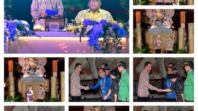 Presiden Jokowi Jamu Santap Malam Para Pemimpin dan Delegasi KTT WWF Ke-10 di GWK