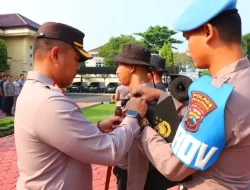Ikuti Kegiatan Pembinaan Tradisi Pemantapan dan Pembaretan, Kapolres Pekalongan Lepas 25 Bintara Polri Lulusan TA. 2023/2024