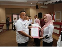 147 PPPK Tendik Guru dan Nakes Terima SK Bupati