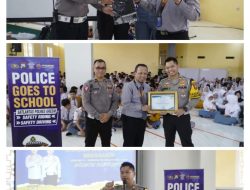 Police Goes to School di SMA Muhammadiyah 1 Gresik, Tanamkan Kesadaran Tertib Lalu Lintas Sejak Dini