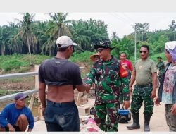 Dandim 0421/LS Cek Pengerjaan Fisik TMMD Ke-120, Tinggal Penyempurnaan Saja
