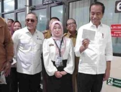 Kunjungan Presiden RI Joko Widodo Ke Rumah Sakit Bob Bazar Kalianda Disambut Bupati, Direktur RSBB Dan Plt Kadis Kesehatan