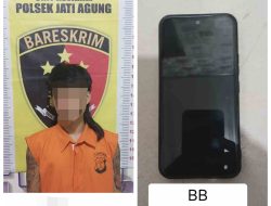 Dua Pelaku Curas di Karet Trikora Desa Rejomulyo Jati Agung, berhasil di Bekuk