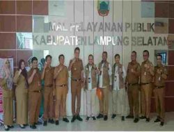 DPMPTSP Lamsel Dapat Kunjungan Dari Ombudsman RI Perwakilan Lampung