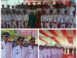 Bupati Lamsel Pengukuhan Kembali perpanjangan masa jabatan kepala desa Se- kecamatan Kalianda