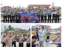 Gebyar Keselamatan berlalu lintas Polres Lampung Selatan