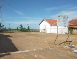 Pembangunan Lapangan Serba Guna dan Bola Voli Utama di Desa Tambakrejo Sidoarjo Sudah Mencapai 20%