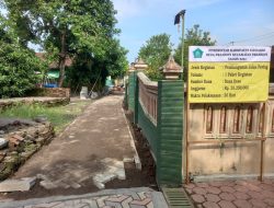 Kepala Desa Prambon Optimis : Pembangunan Jalan Paving Berpengaruh Positif Bagi Masyarakat