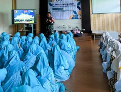 Tumbuhkan Jiwa Kepemimpinan, Babinsa di Bojonegoro bekali Bela Negara Pelajar SMP dan SMA Islam Al Aly Kalitidu
